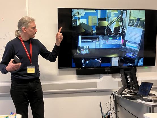 Alistair talks about his time as a radio travel presenter