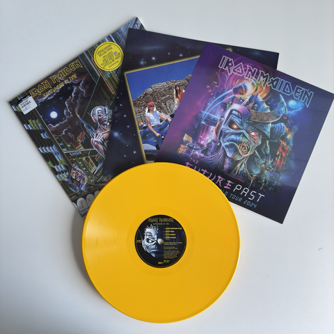 Iron Maiden, limited edition yellow vinyl 