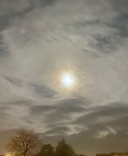 The moon I photographed recently