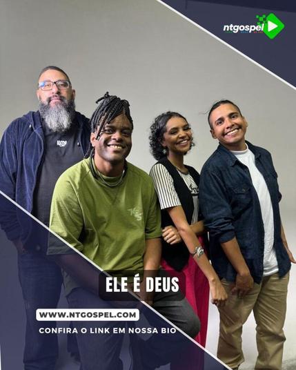 Lito Atalaia lança "Ele É Deus", mais um marco de seu aguardado projeto Sons que Me Trazem Esperança Vol. 1. Foto: Divulgação.