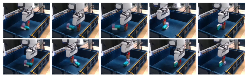 Experiments from Enhancing Exploration with Diffusion Policies in Hybrid Off-Policy RL: Application to Non-Prehensile Manipulation