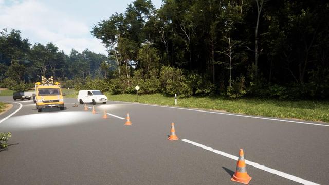 Ever wanted to spend your spare time fixing virtual potholes and road markings - rather than shouting about the state of the roads when you're driving?
Road Maintenance Simulator 2 lets you do just that on PC and consoles, when it arrives in December 2024.