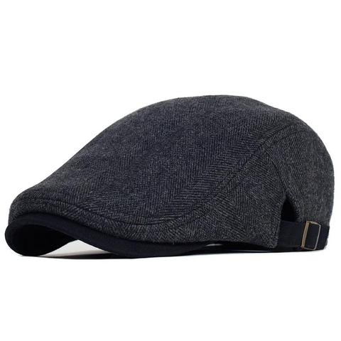 The Big Size Newsboy Cap is a stylish and functional winter hat for men. It is made from thick wool material, designed to keep your head warm in cold weather. The cap features a vintage herringbone stripe pattern, giving it a timeless and classy look. It has a peaked brim at the front, offering slight sun protection, and an adjustable back strap to ensure a comfortable fit for different head sizes. This cap is versatile, suitable for casual outings or adding a touch of vintage flair to a formal outfit.  

🛒 Shop it here: [https://bit.ly/4i5m9sZ](https://bit.ly/4i5m9sZ)