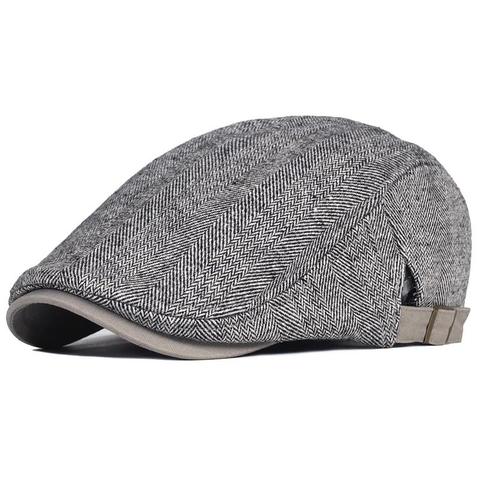 The Big Size Newsboy Cap is a stylish and functional winter hat for men. It is made from thick wool material, designed to keep your head warm in cold weather. The cap features a vintage herringbone stripe pattern, giving it a timeless and classy look. It has a peaked brim at the front, offering slight sun protection, and an adjustable back strap to ensure a comfortable fit for different head sizes. This cap is versatile, suitable for casual outings or adding a touch of vintage flair to a formal outfit.  

🛒 Shop it here: [https://bit.ly/4i5m9sZ](https://bit.ly/4i5m9sZ)