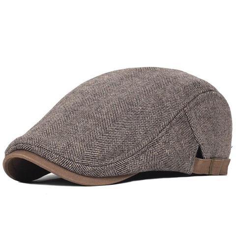 The Big Size Newsboy Cap is a stylish and functional winter hat for men. It is made from thick wool material, designed to keep your head warm in cold weather. The cap features a vintage herringbone stripe pattern, giving it a timeless and classy look. It has a peaked brim at the front, offering slight sun protection, and an adjustable back strap to ensure a comfortable fit for different head sizes. This cap is versatile, suitable for casual outings or adding a touch of vintage flair to a formal outfit.  

🛒 Shop it here: [https://bit.ly/4i5m9sZ](https://bit.ly/4i5m9sZ)