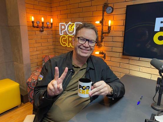 William Douglas, autor de “Como Passar em Provas e Concursos”, é o convidado do 77º episódio do podcast PodCrê. Foto: Divulgação.