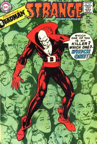 Strange Adventures #207 (December 1967) cover by Neal Adams.