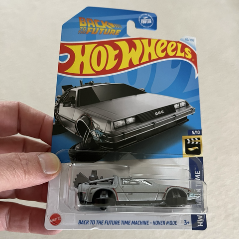 Hot Wheels Back to the Future Time Machine - Hover Mode 2021 60/250 new in package!