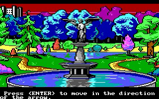 Screenshot from the adventure game Manhunter: New York