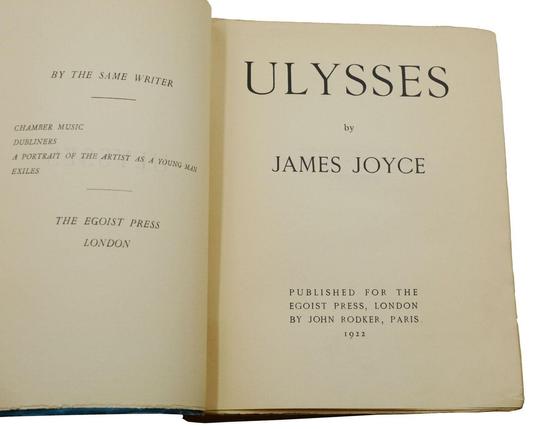 Ulysses was published in Paris by Shakespeare & Company,  in February 1922. 