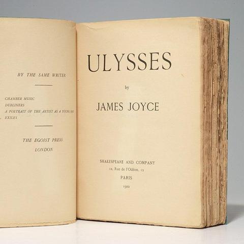 Ulysses. Paris: John Rodker for London: the Egoist Press, 1922