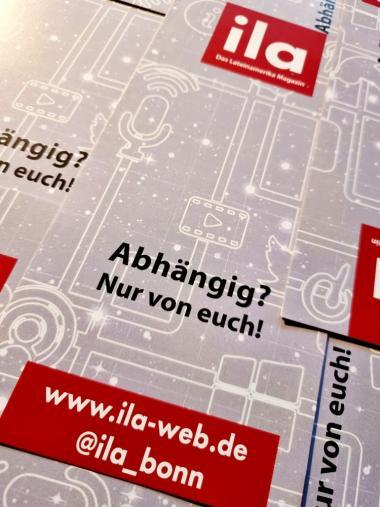 ila Kampagne abhängig? nur von euch!