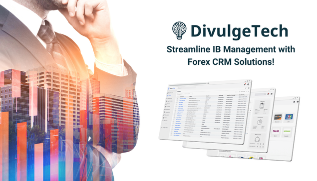 Managing Introducing Brokers (IBs) is easier than ever with advanced Forex CRM systems designed specifically for IB performance and commission tracking. Build stronger relationships and grow your brokerage network.

🚀 Simplify IB onboarding and retain top performers with intuitive CRM features tailored to your brokerage’s needs. Let’s get started today!

https://divulge.tech/forex-crm/

#ForexCrmProvider #mt4crm #ForexCrmSolution #BestForexCrmSystems #ForexCrmFeatures #ForexBrokerCrm #ForexBrokerageCrm #CrmForForexBroker #BusinessForexCrmSolution #BestForexCrmPlatforms #TopForexCrmProviders #ForexCrmSolutions #mt5crm