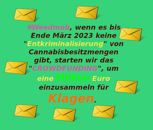 Hanfaktivismus der "DIE HANFINITIATIVE" 2011 bis 2022

Alle Puzzleteile für erfolgreiche Gerichtsverhandlungen in der timeline von https://troet.cafe/@Lost_Paradise November 2024

SCRIPT CRISPR_rEvolution #CROWDfunding = #HanfLIEBE :-)