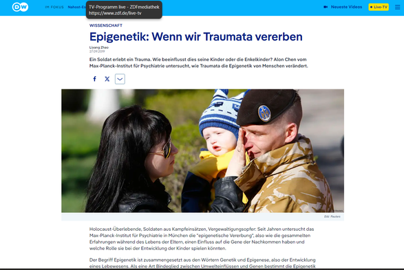 Epigenetik - wenn wir Traumata vererben
Dokumentation Dezember 2024
Hanfaktivismus
#CRISPR_rEvolution #2050 the Year of arctic cold