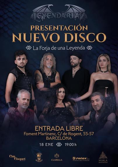 Presentación nuevo disco de Leyendärian