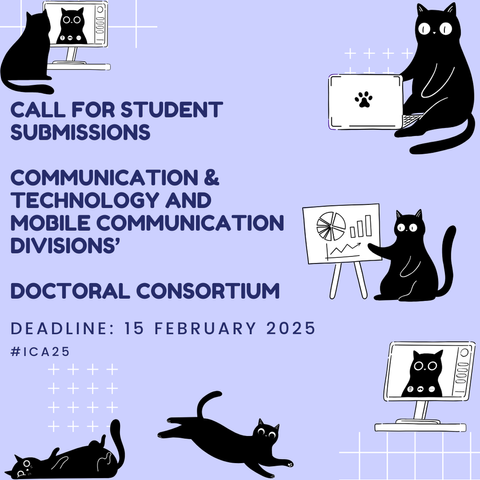 cat graphic with information about doctoral consortium