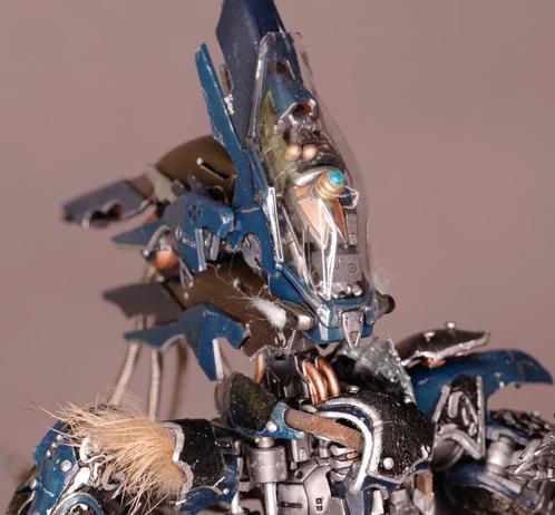 Close up head detail