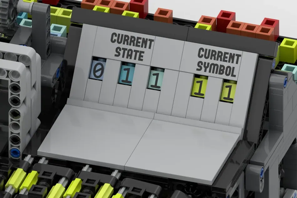 Lego Turing Machine Counter