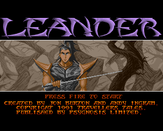 Screenshot of Leander on the Commodore Amiga