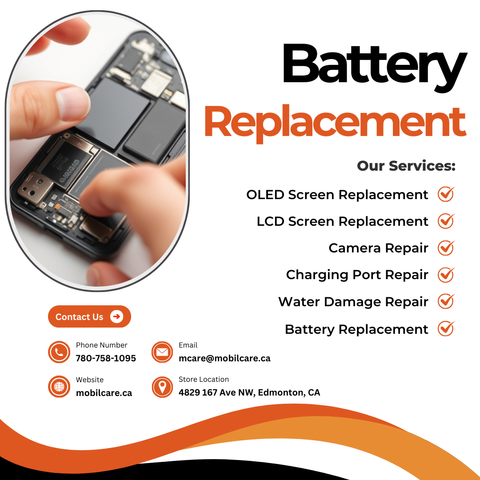 Battery Replacement Near Edmonton