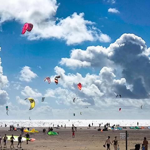 Kitesurf en el Médano