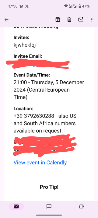 a scammer used all my numbers publicly available 😂😂😂