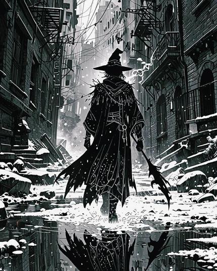 In a dust world the ones with knowledge walk.