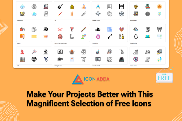 In the swiftly changing world of design and development, acquiring top-notch, versatile icons can greatly influence outcomes. No matter if you’re a graphic designer, web developer, or entrepreneur, using the right icons can improve your projects, making them visually appealing and easier to navigate. At IconAdda, we are committed to providing a distinct collection of free icons designed to meet your creative needs.