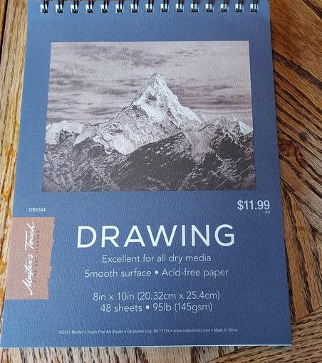 Master's Touch Drawing sketchbook