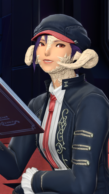 Close-up shto of Berin Rinrin with a book in hand.