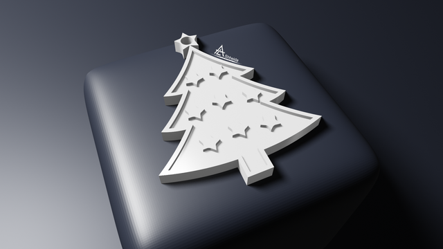 Are you looking for a unique design for Christmas ?
You can download this design and use it as
keychain or necklace.

This is Tree Christmas medal its thickness: 0.40 cm.