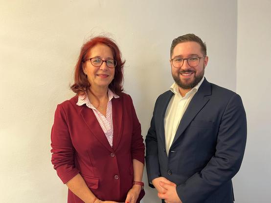 Brigitte Lutz und Simon Hofer