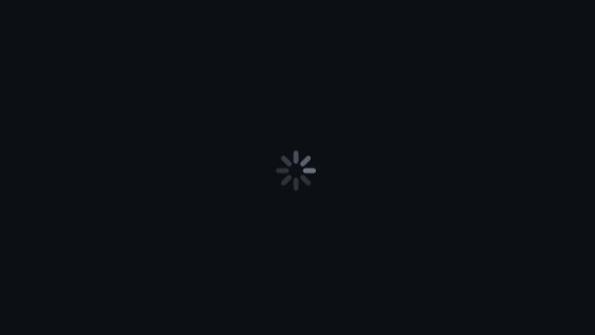 Screenshot of the Instagram social media app showing a status spinner indicating a failure to load.