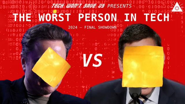 Elon Musk vs Peter Thiel-- casein point