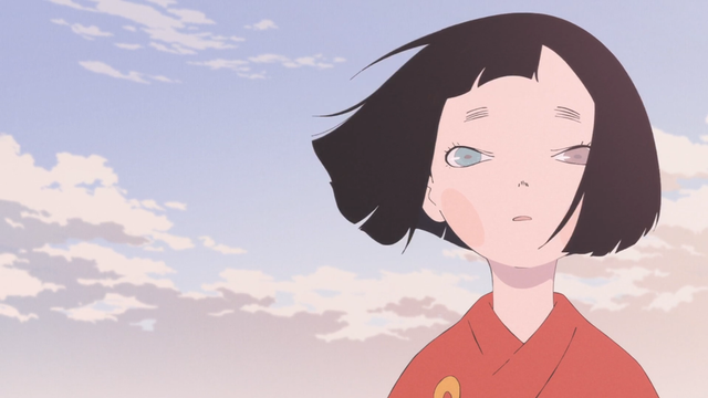 Biwa from the anime series The Heike Story.