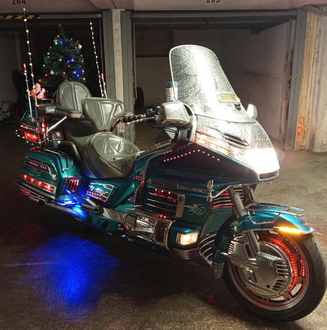 Motorrad Honda Goldwing GL1500.
