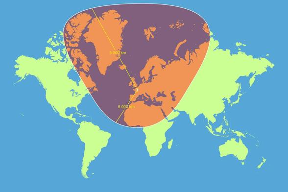 biais induit par la projection de Mercator