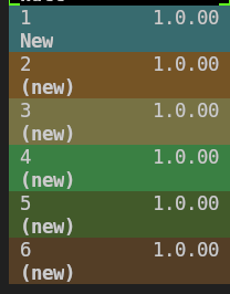 6 colors evoking spring rain an hour before sunset