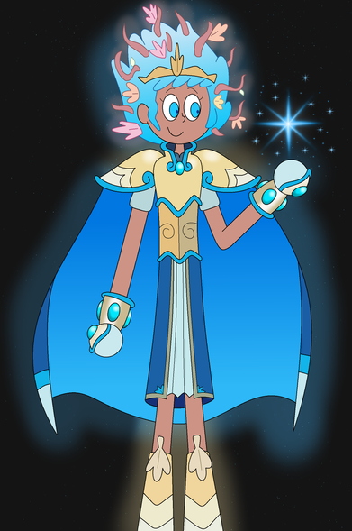Fanart of Anne currently transformed into her Calamity Form as seen on the Disney Channel TV series, Amphibia.
