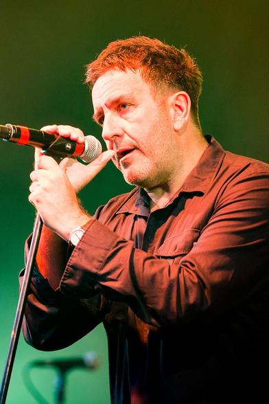 A picture of Terry Hall from The Specials, Fun Boy Three, and The Colourfield