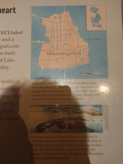 #Tenochtitlan was NU 000-300,000 people, more than most Espen and was one of the largest cities in the world in the early 1500s. Spani #conquistadors (conquerors) called it the "Venice of the #NewWorld" because of its many canals.