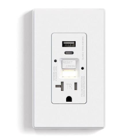 ELEGRP 3-in-1 GFIC Outlet