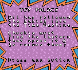 Screenshot of Rugrats: Time Travelers on the Game Boy Color.