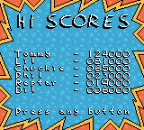 Screenshot of Rugrats: Time Travelers on the Game Boy Color.
