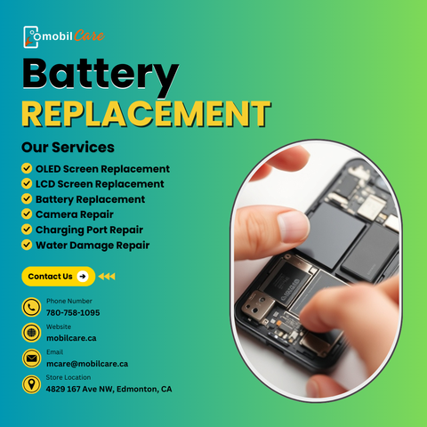 An image of Battery replacement near edmonton