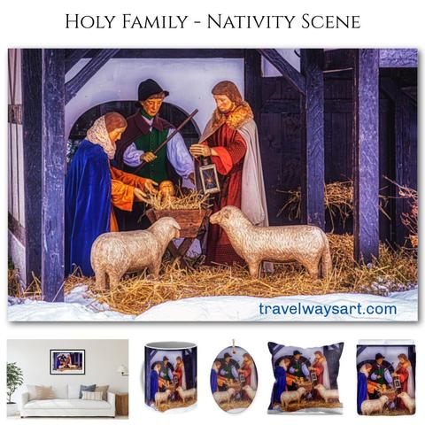 Holy Family - Nativity scene, Germany