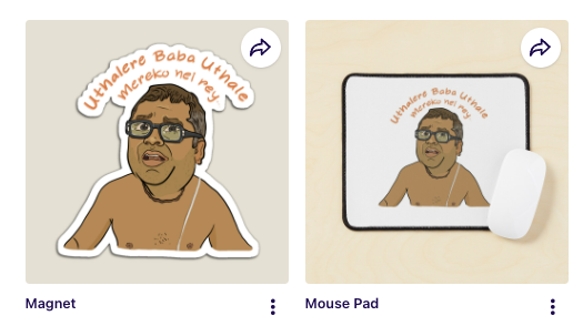 Uthalere Baba Uthale ... 
https://www.redbubble.com/shop/ap/109845309?asc=u

Funny MASALA Bollywood designs are available ... GRAB yours NOW!

#creativetoots #design #art #redbubble #shop #illustration #digitalArt #artist #artwork #ArtCollector #desi #masala #film #movie #Bollywood #fanart #monday #decor #famous #hoteldecor #walldecor #poster #sticker #sketch #drawing #PRI #PhalguniRoy 