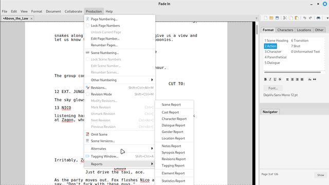 Fade In app