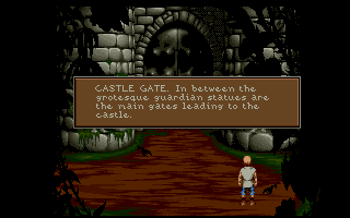 Screenshot of Lure of the Temptress.